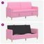 Sofa med opbevaring Lyserød 172 x 78 x 87 cm Polyester