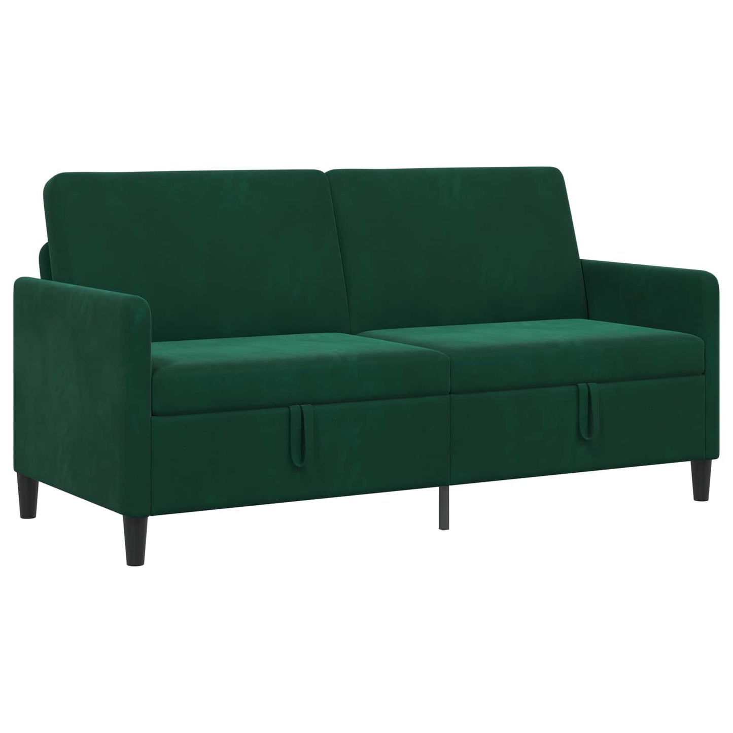 Sofa med opbevaring Mørkegrøn 172 x 78 x 87 cm Polyester