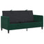 Sofa med opbevaring Mørkegrøn 172 x 78 x 87 cm Polyester