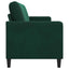 Sofa med opbevaring Mørkegrøn 172 x 78 x 87 cm Polyester