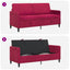 Sofa med opbevaring Vinrød 172 x 78 x 87 cm Polyester