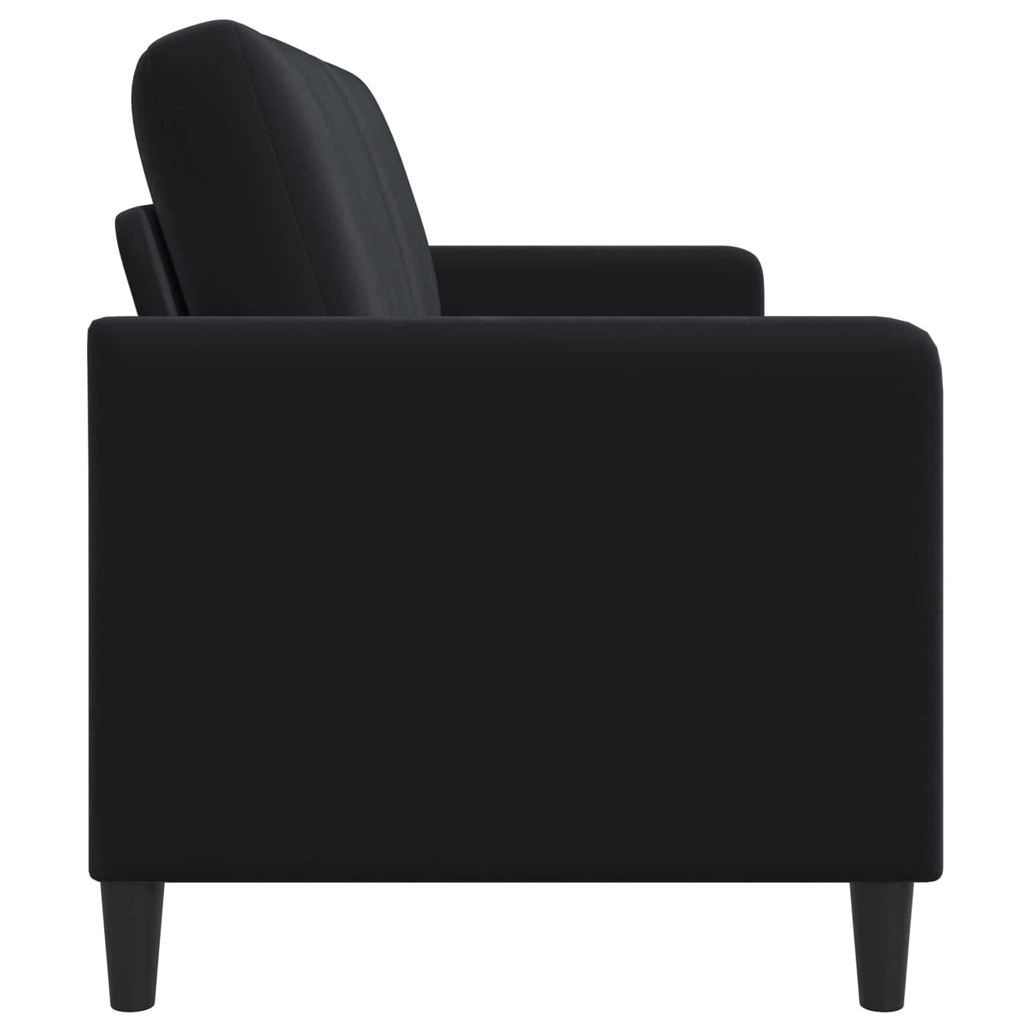 Sofa med opbevaring Sort 172 x 78 x 87 cm Polyester