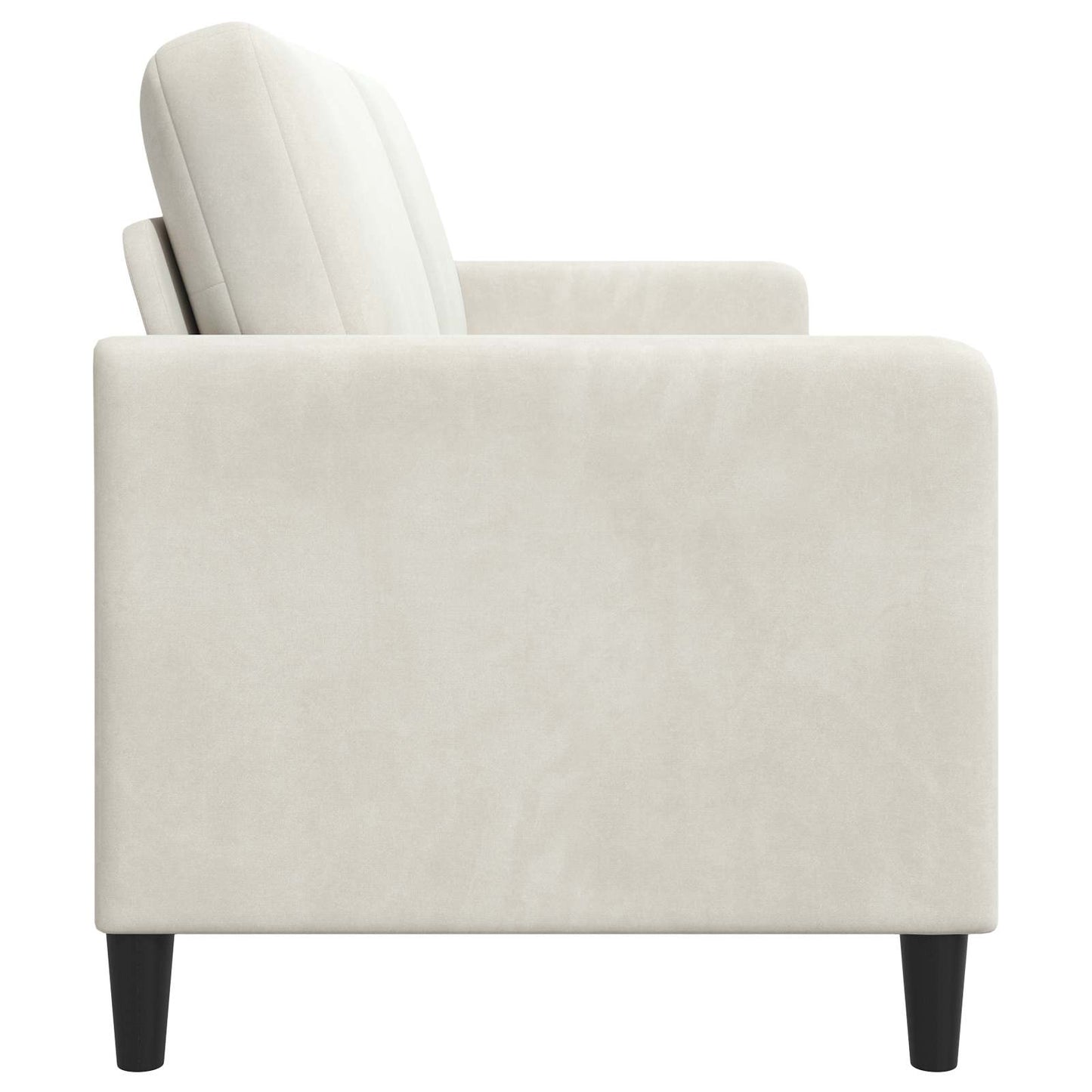 Sofa med opbevaring Cremefarvet 172 x 78 x 87 cm Polyester