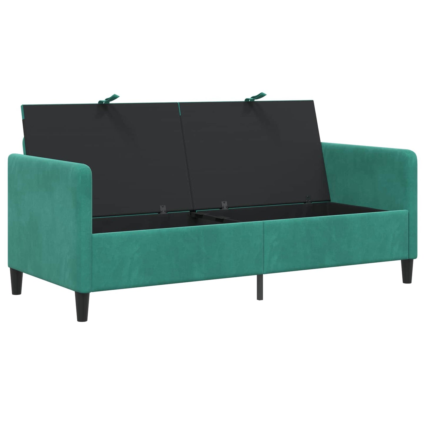 Sofa med opbevaring Turkis 172 x 78 x 87 cm Polyester