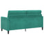Sofa med opbevaring Turkis 172 x 78 x 87 cm Polyester