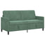Sofa med opbevaring Havgrøn 172 x 78 x 87 cm Polyester