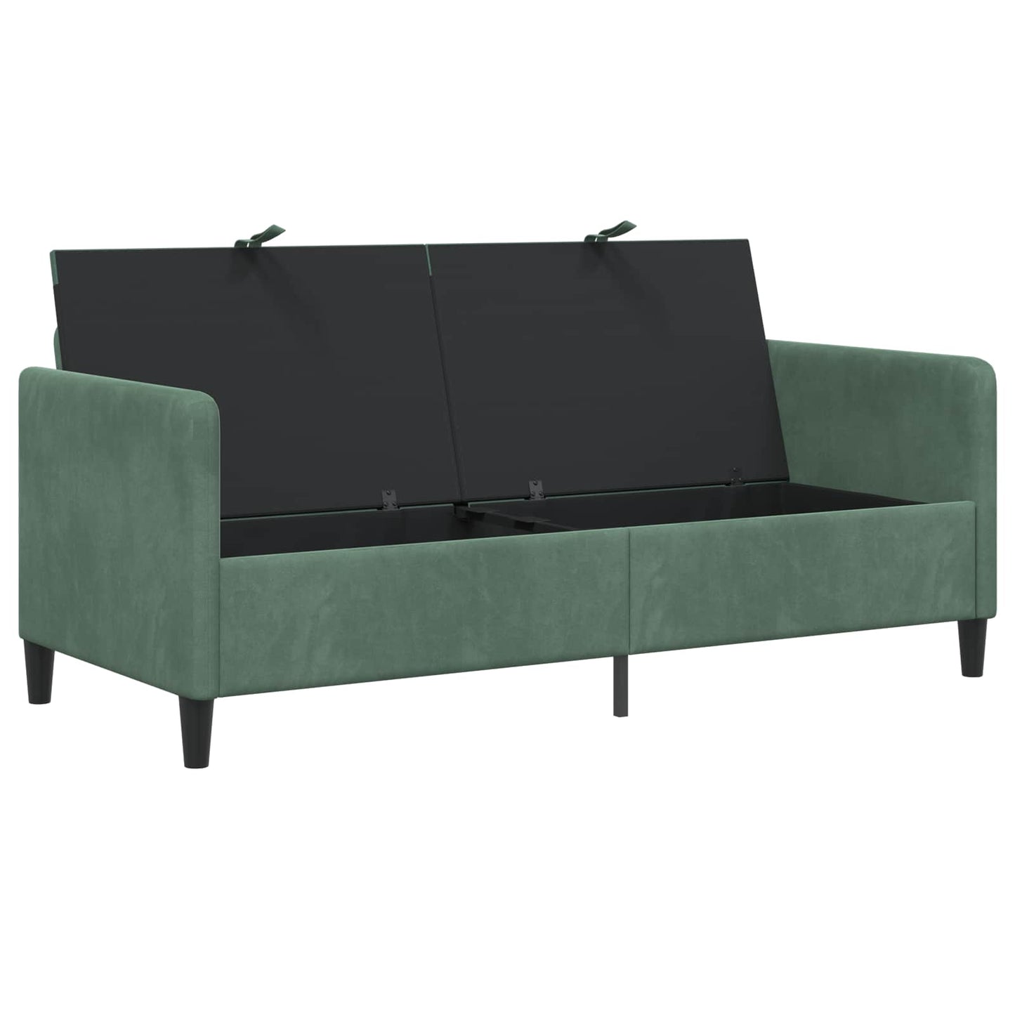 Sofa med opbevaring Havgrøn 172 x 78 x 87 cm Polyester
