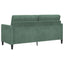 Sofa med opbevaring Havgrøn 172 x 78 x 87 cm Polyester