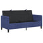 Sofa med opbevaring Politi blå 172 x 78 x 87 cm Polyester