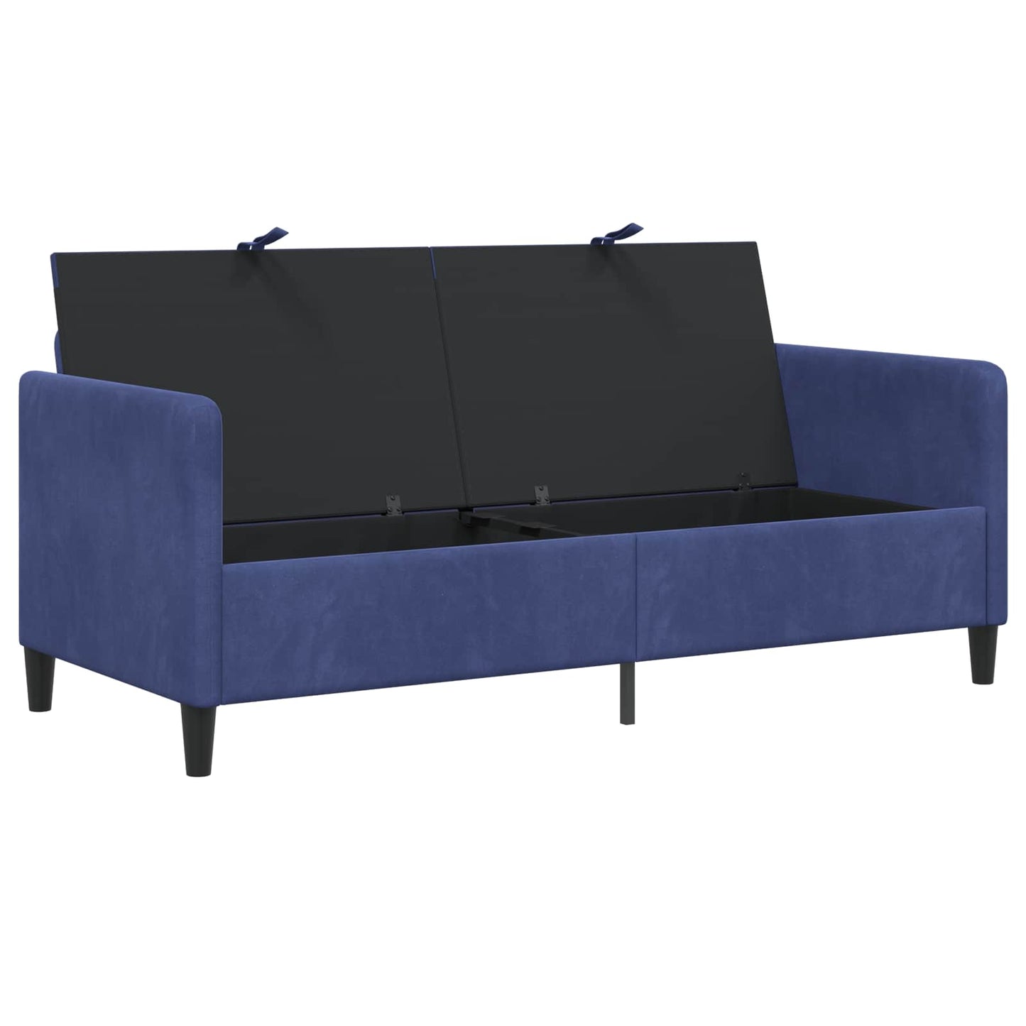 Sofa med opbevaring Politi blå 172 x 78 x 87 cm Polyester
