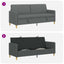 Sofa med opbevaring Mørkegrå 192 x 78 x 87 cm Polyester