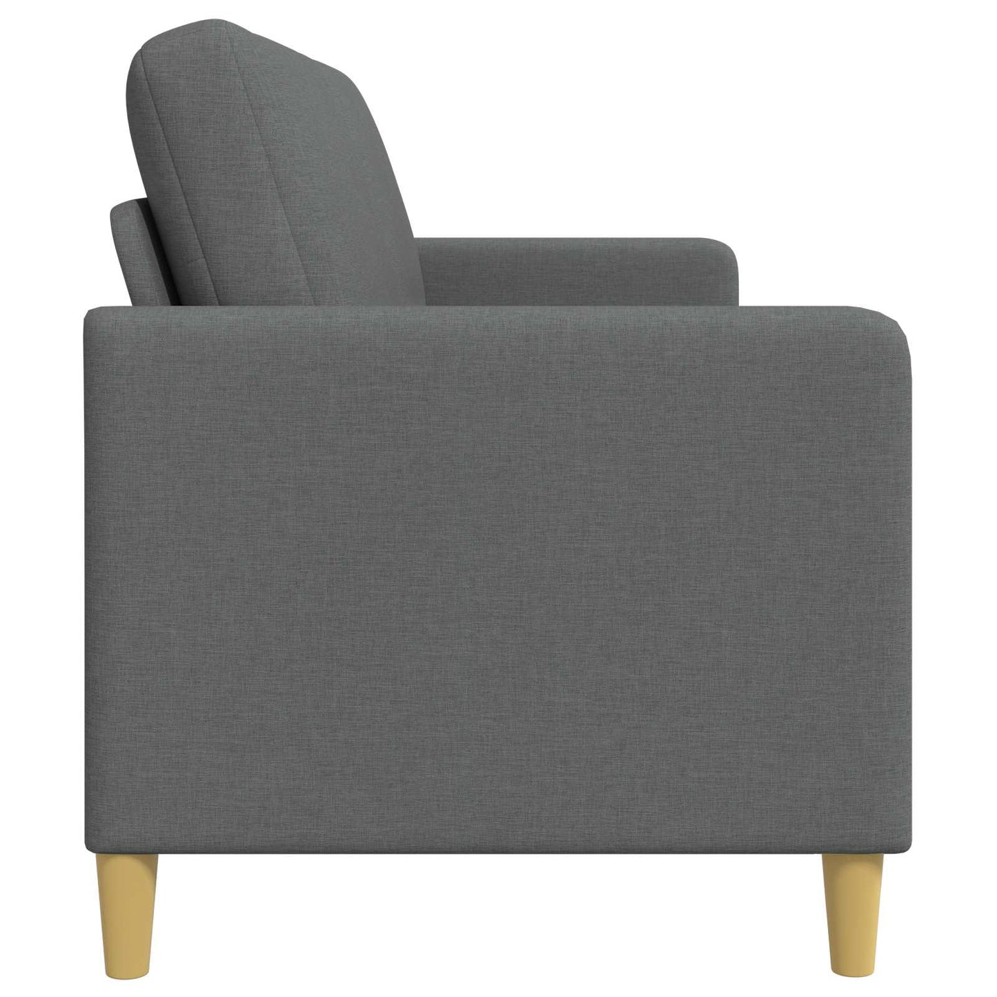 Sofa med opbevaring Mørkegrå 192 x 78 x 87 cm Polyester