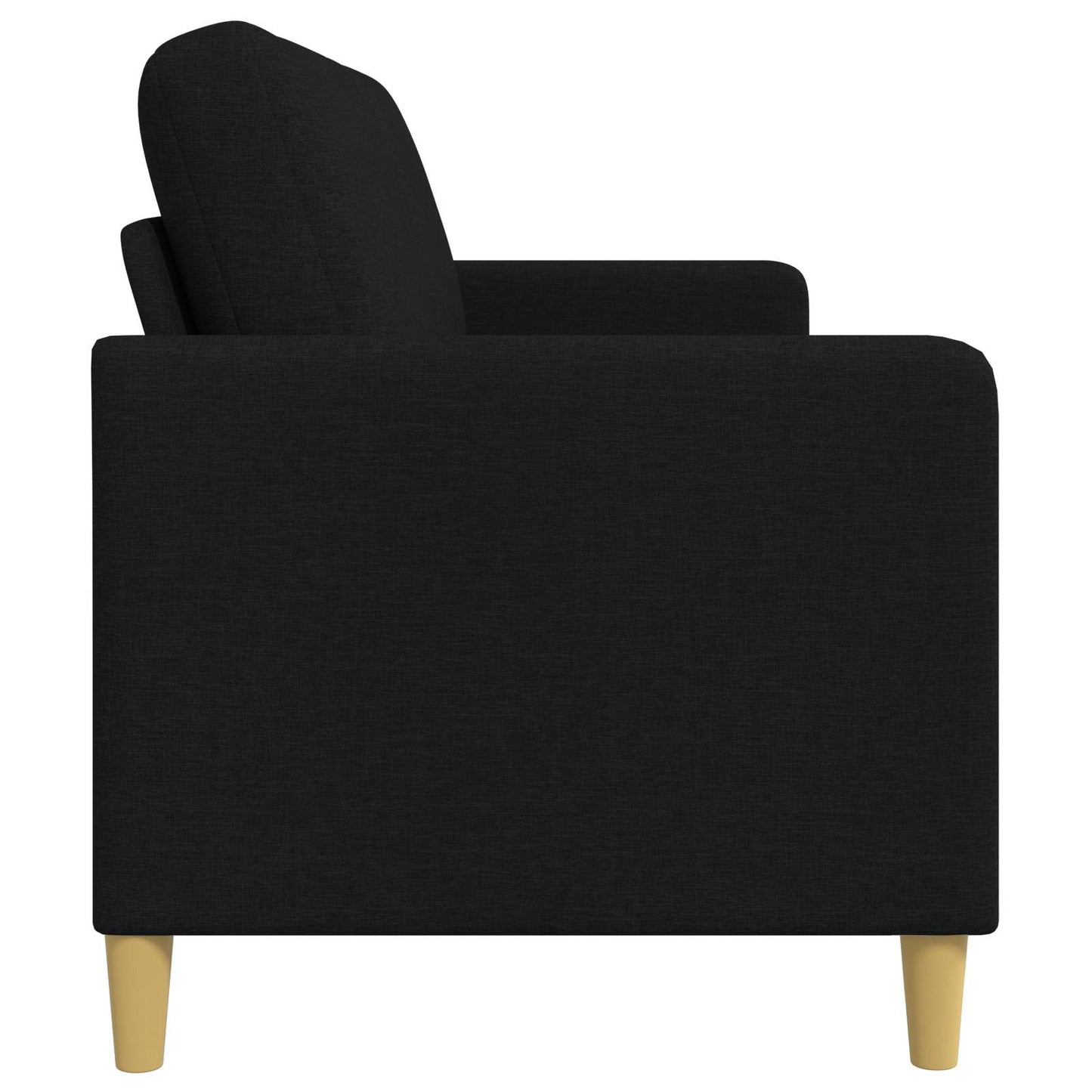 Sofa med opbevaring Sort 192 x 78 x 87 cm Polyester