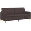 Sofa med opbevaring Mørk Brun 192 x 78 x 87 cm Polyester