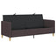 Sofa med opbevaring Mørk Brun 192 x 78 x 87 cm Polyester