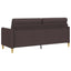 Sofa med opbevaring Mørk Brun 192 x 78 x 87 cm Polyester