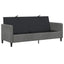 Sofa med opbevaring Mørkegrå 192 x 78 x 87 cm Polyester