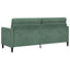 Sofa med opbevaring Havgrøn 192 x 78 x 87 cm Polyester