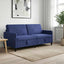 Sofa med opbevaring Politi blå 192 x 78 x 87 cm Polyester