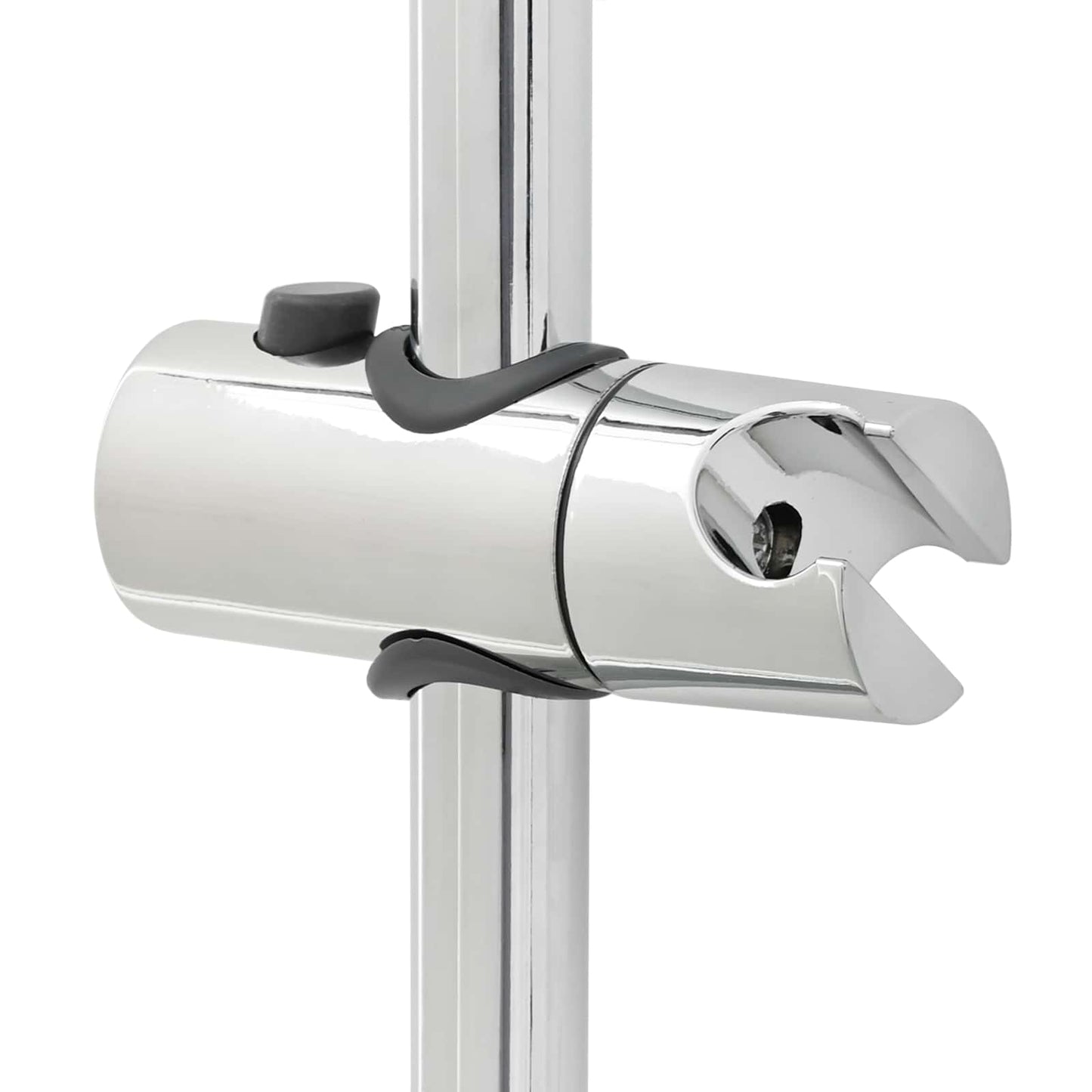 Brusehovedholder Krom 101 cm Rustfrit stål