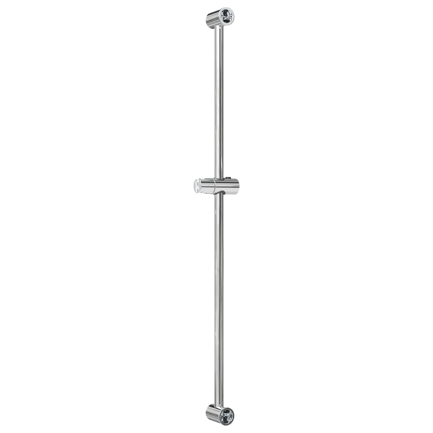 Brusehovedholder Krom 101 cm Rustfrit stål