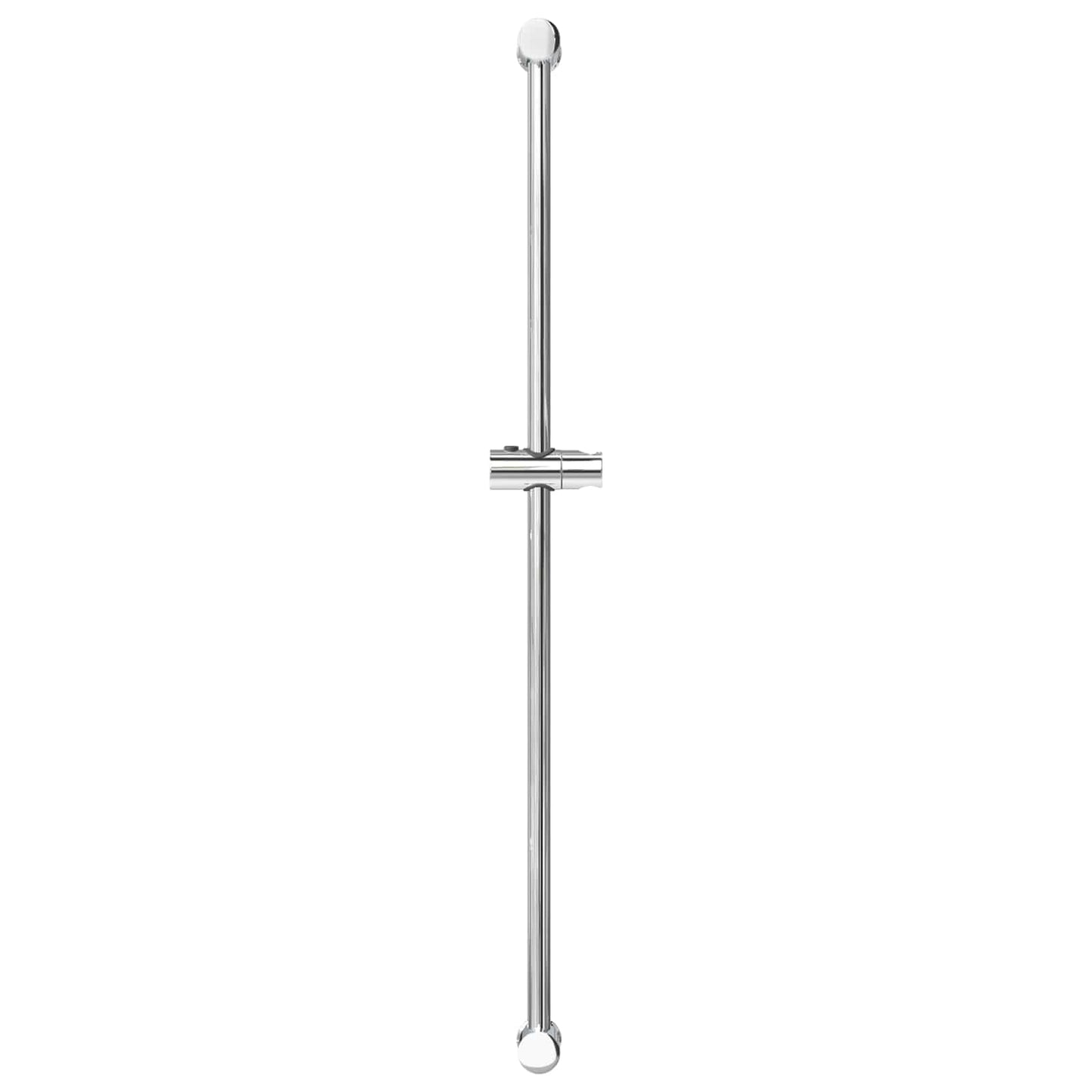 Brusehovedholder Krom 101 cm Rustfrit stål