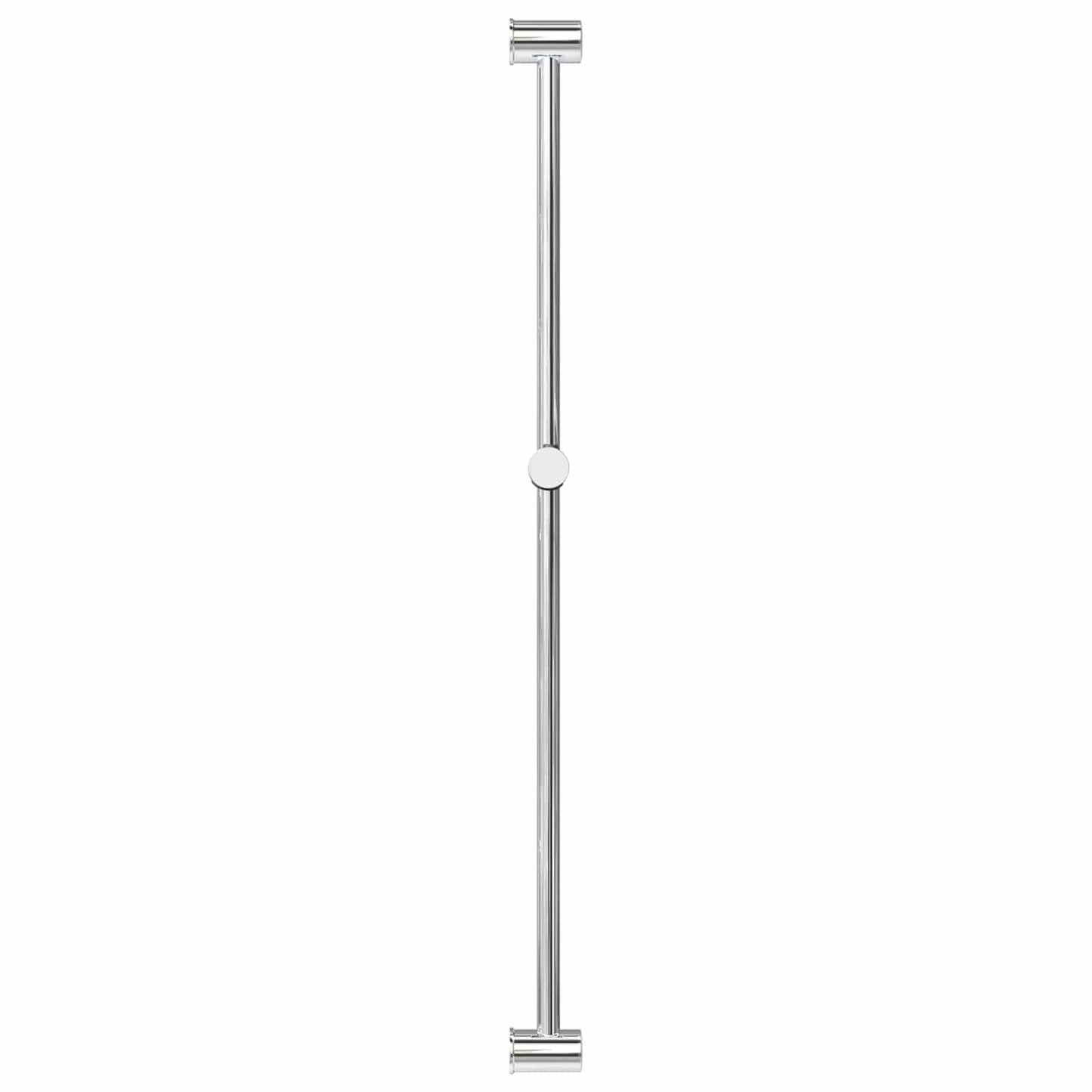 Brusehovedholder Krom 101 cm Rustfrit stål