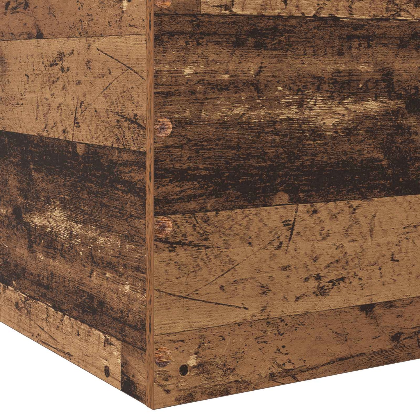Gulvsengramme Gammelt træ 80 x 200 cm Konstrueret træ