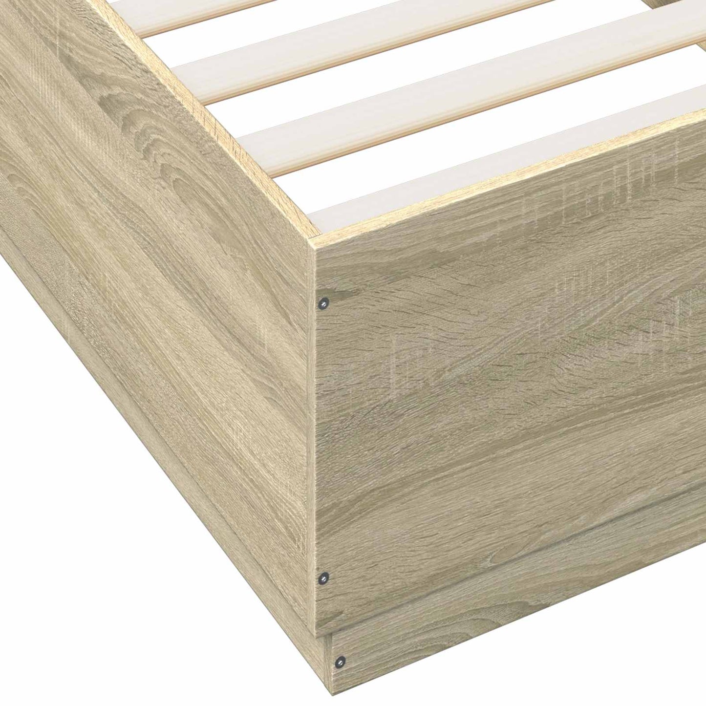 Sengestel Sonoma-eg 80 x 200 cm Konstrueret træ