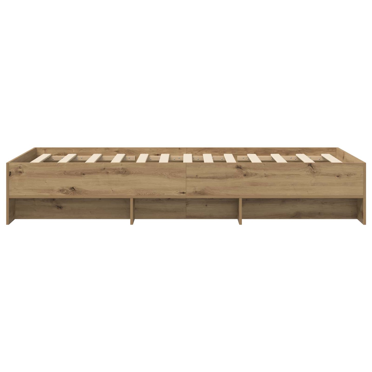 Sengestel med hylde Artisan-eg 80 x 200 cm Konstrueret træ