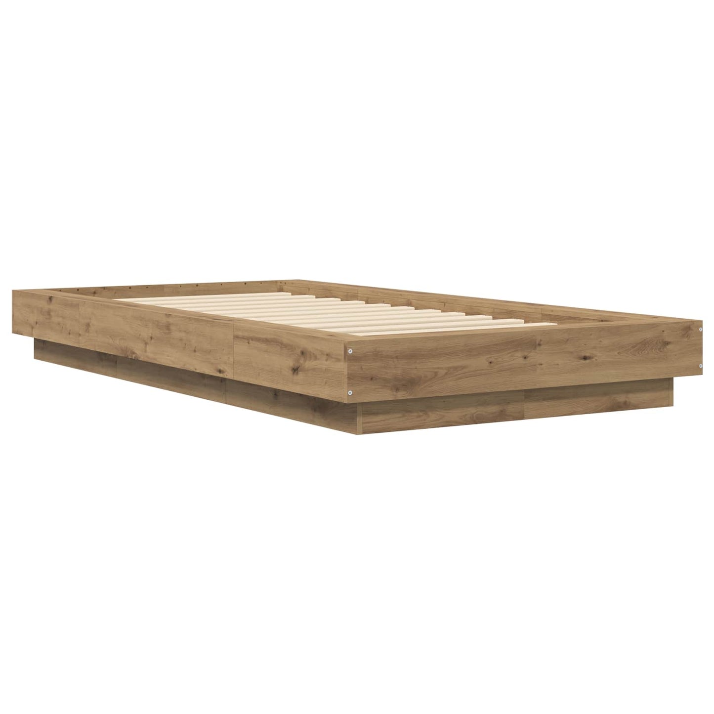 Gulvsengramme Artisan-eg 80 x 210 cm Konstrueret træ