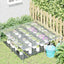 Planteovertræk Transparent 2 x 2 m PVC