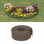 Havekant 25 m 20 cm PE Brun