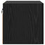 Vægmonteret TV Skab Vægmonteret 4 pcs Sort eg 30,5 x 30 x 30 cm