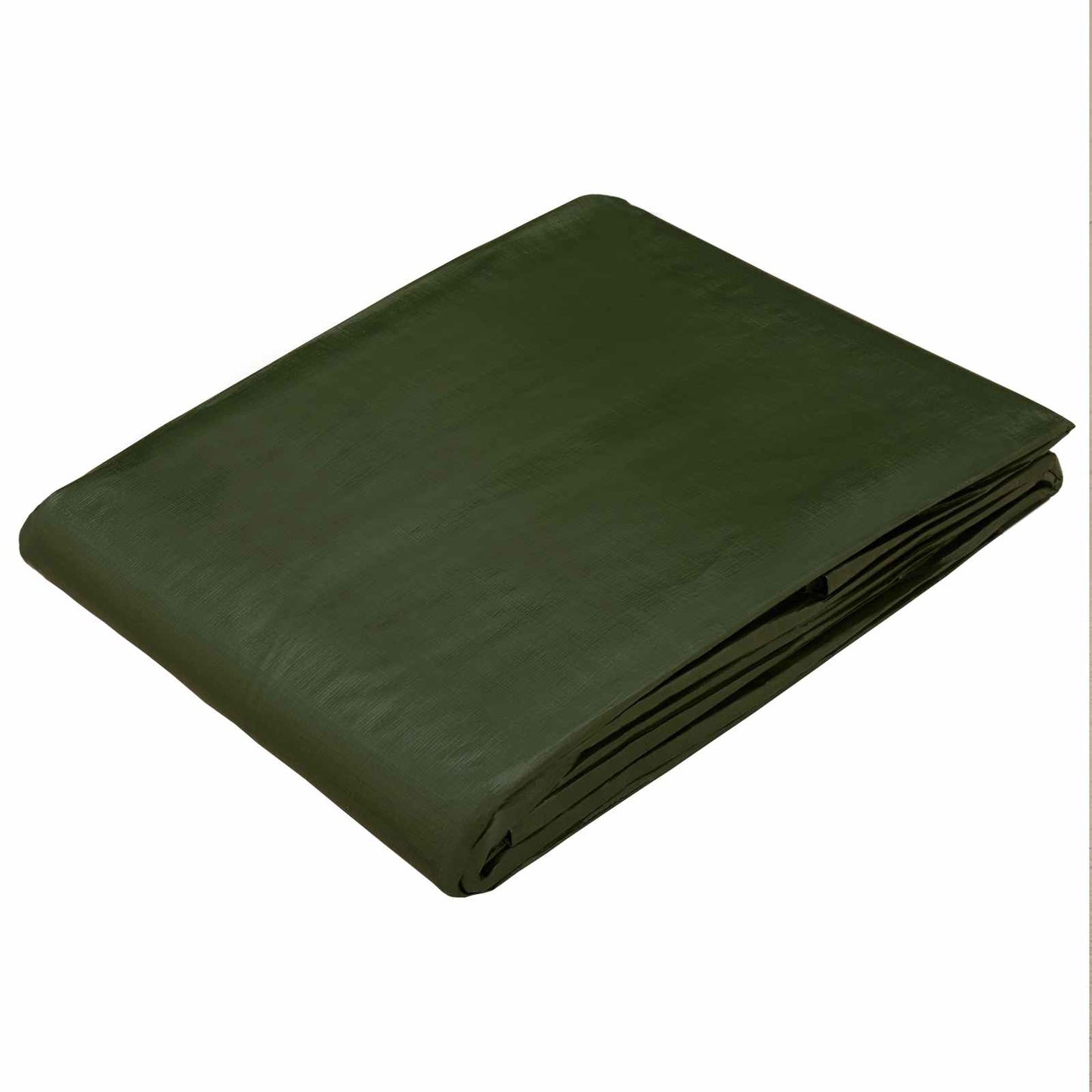 Presenning med øjer Grøn 6 x 12 m 180 gsm PE