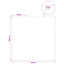 Presenning med øjer Grøn 8 x 8 m 180 gsm PE