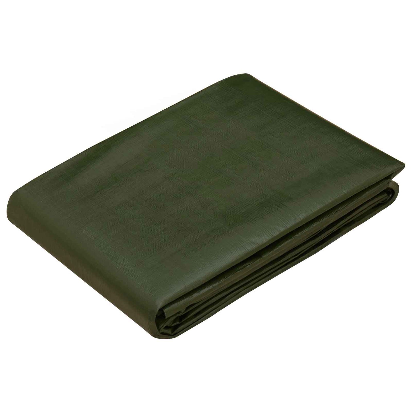 Presenning med øjer Grøn 4 x 6 m 260 gsm PE