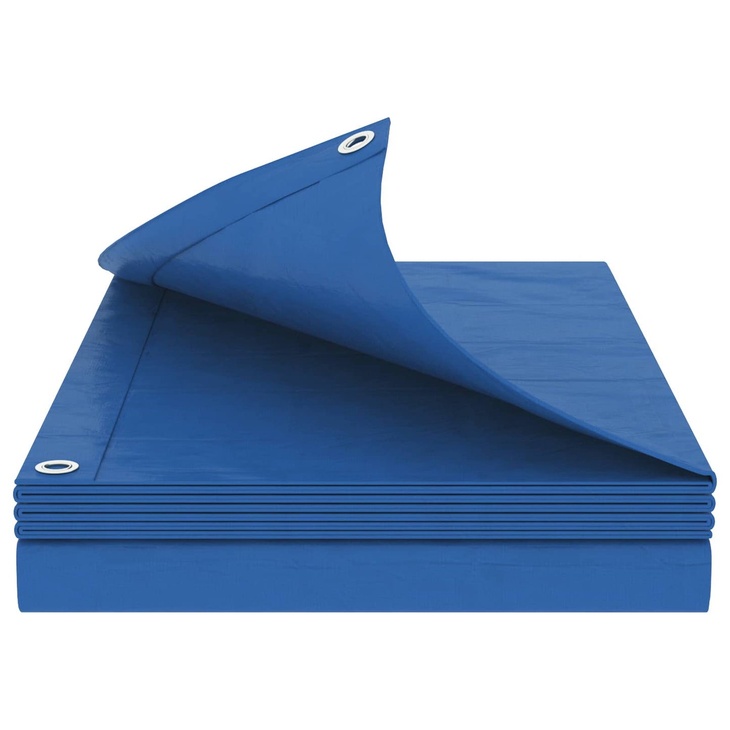 Presenning med øjer Blå 6 x 12 m 180 gsm PE