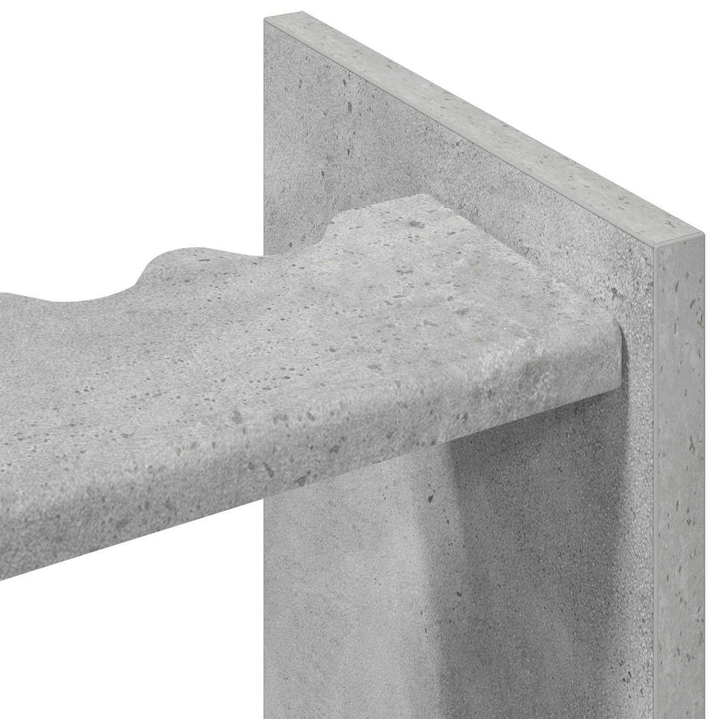 Billardkø støtter Konstrueret træ 60 x 20 x 57 cm Betongrå