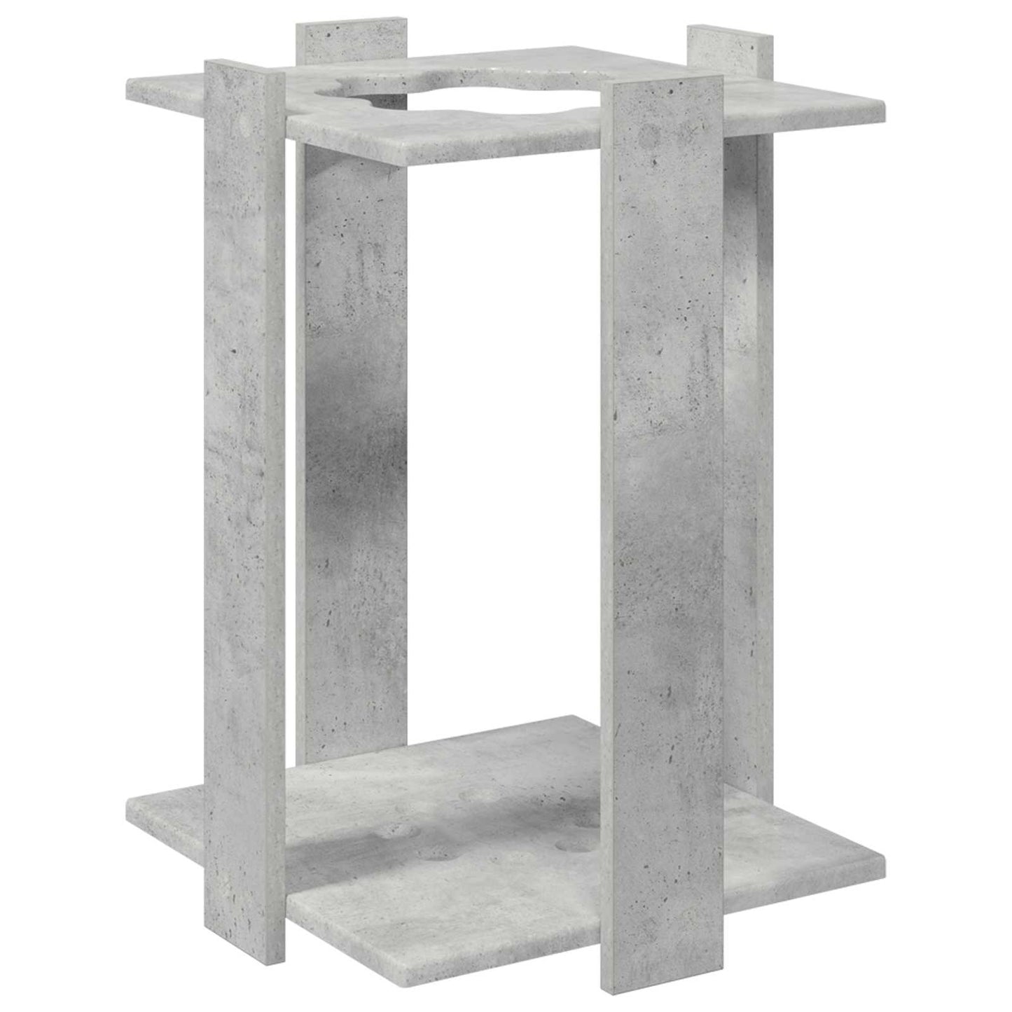 Billardkø støtter Konstrueret træ 42 x 43 x 60 cm Betongrå