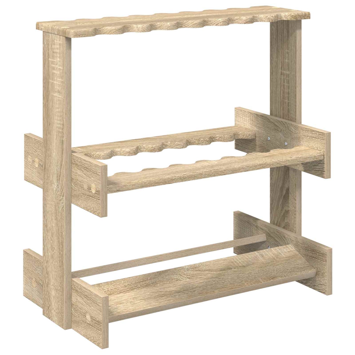 Billardkø støtter Konstrueret træ 60 x 35 x 60 cm Sonoma-eg