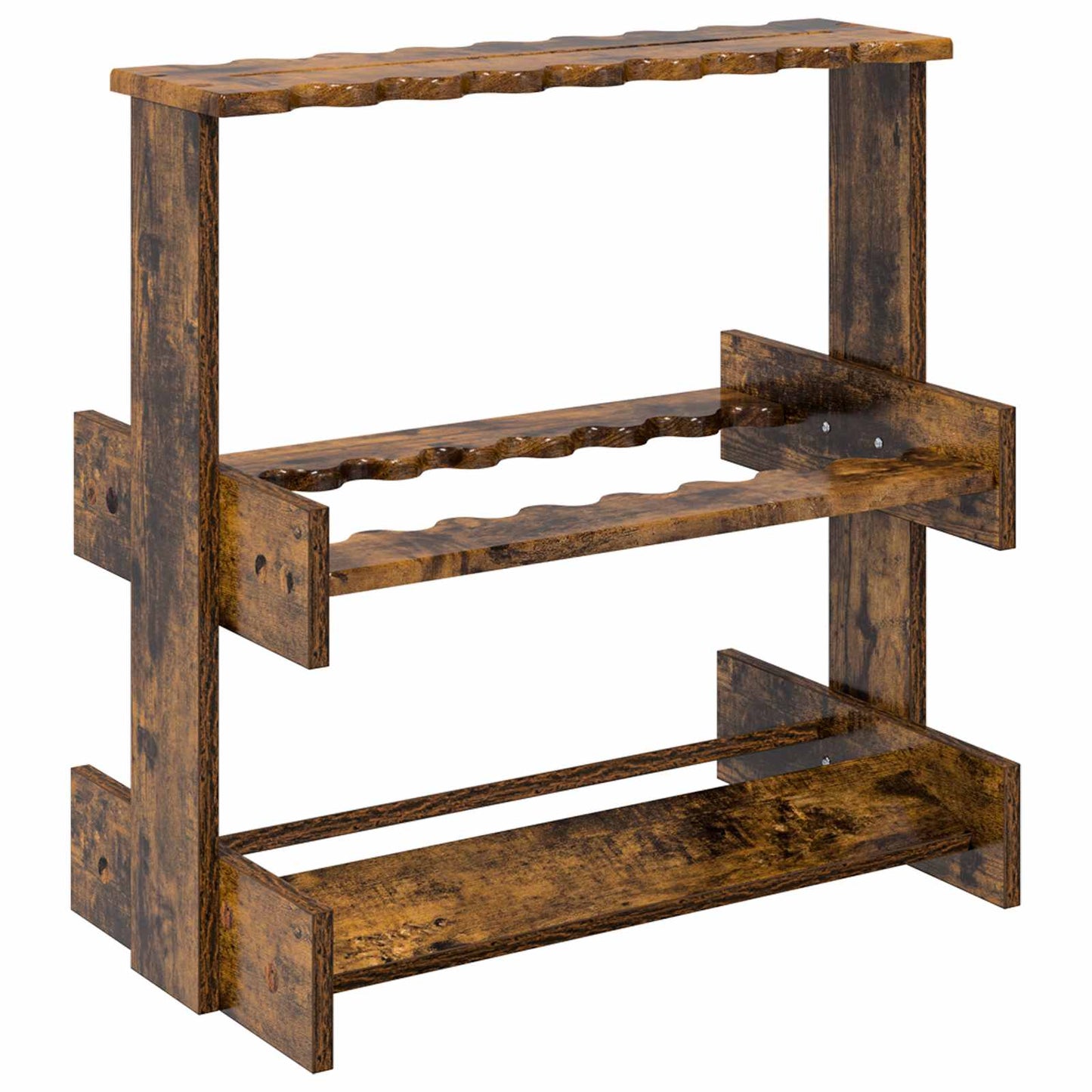 Billardkø støtter Konstrueret træ 60 x 35 x 60 cm Røget eg