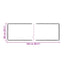Presenning Transparent 2,5 x 1 m PE