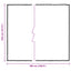Presenning Transparent 5 × 3,5 m PE