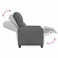 Recliner Mørkegrå Stof