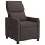 Recliner Mørk Brun Stof