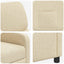 Recliner Cremefarvet Stof