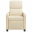 Recliner Cremefarvet Stof