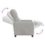 Recliner Skygrå Stof