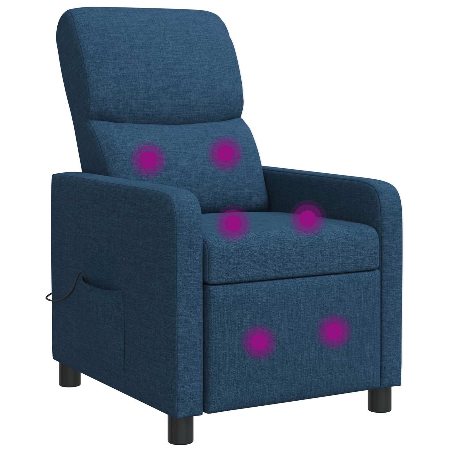 Recliner Blå Stof